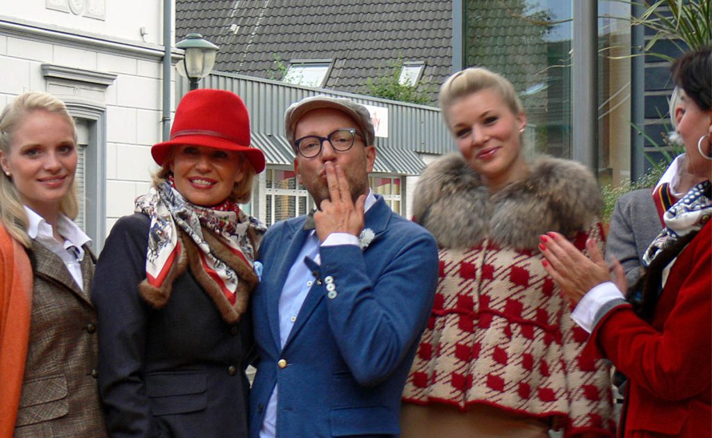 Modenschau mit Thomas Rath bei Hetkamp im Jahr 2012