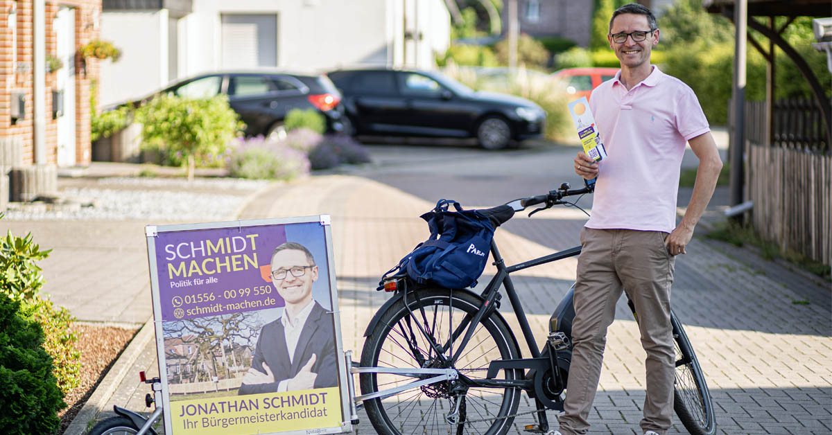 Bürgermeisterkandidat Raesfeld Jonathan Schmidt