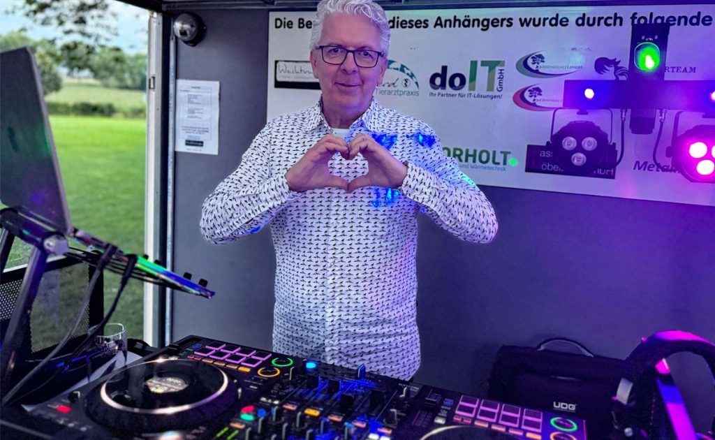 DJ Hessel sorgte für den passenden Soundtrack