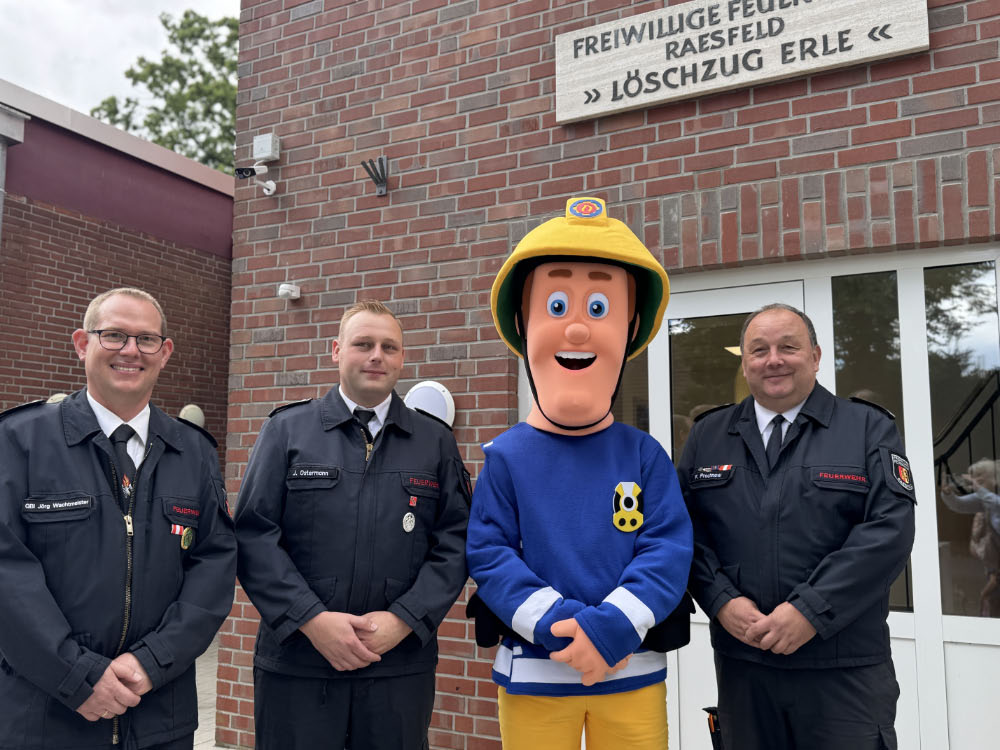 Einweihung Feuerwehr-Gerätehaus Feuerwehr Raesfeld-Löschzug Erle 2025