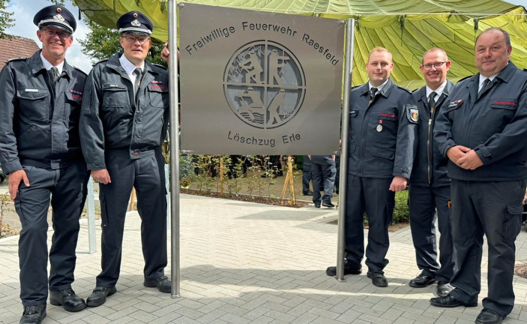 Feuerwehr Raesfeld-Einweihung Gerätehaus Löschzug Erle