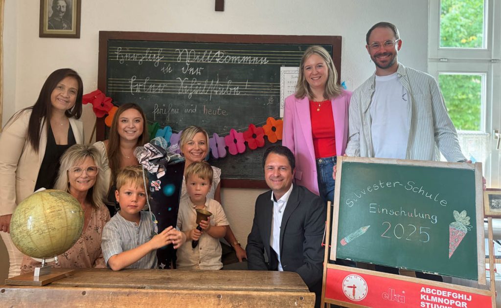 Fotoshooting-Erstklässler-Einschulung Silvesterschule Erle 2025