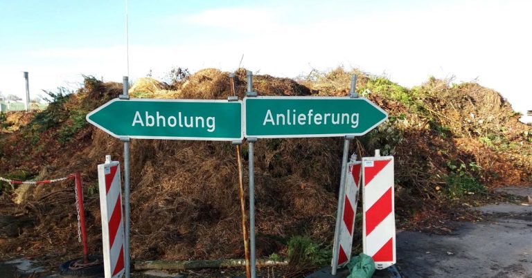 Gartenabfälle im Wald – Bitte nicht!