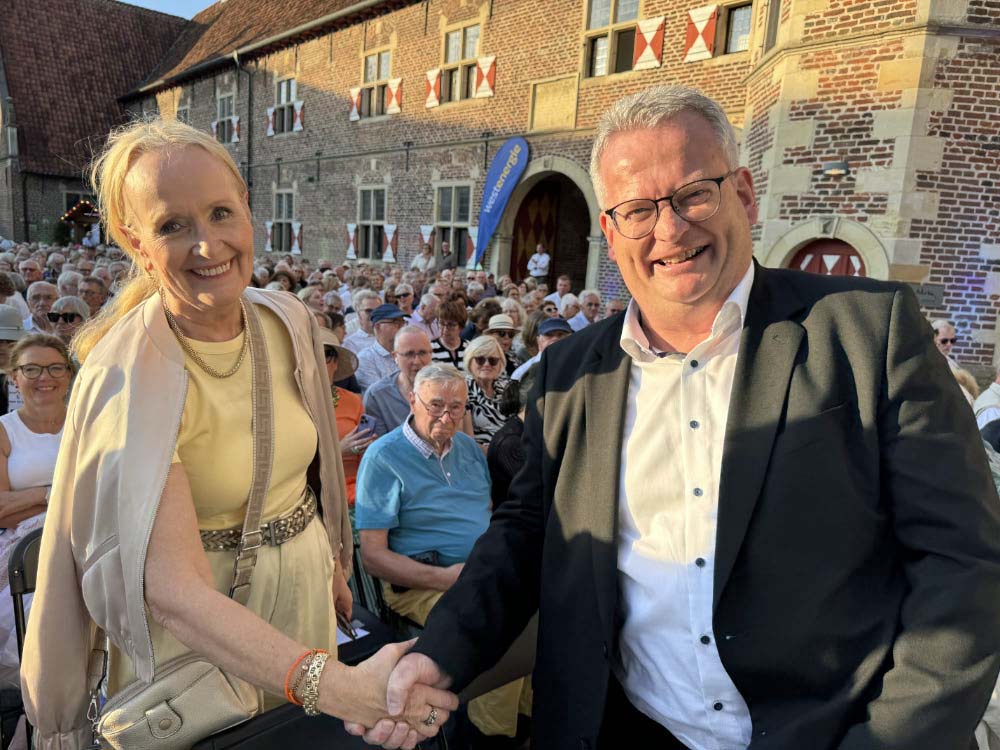 Bürgermeister Martin Tesing bei Musiklandschaft Westfalen