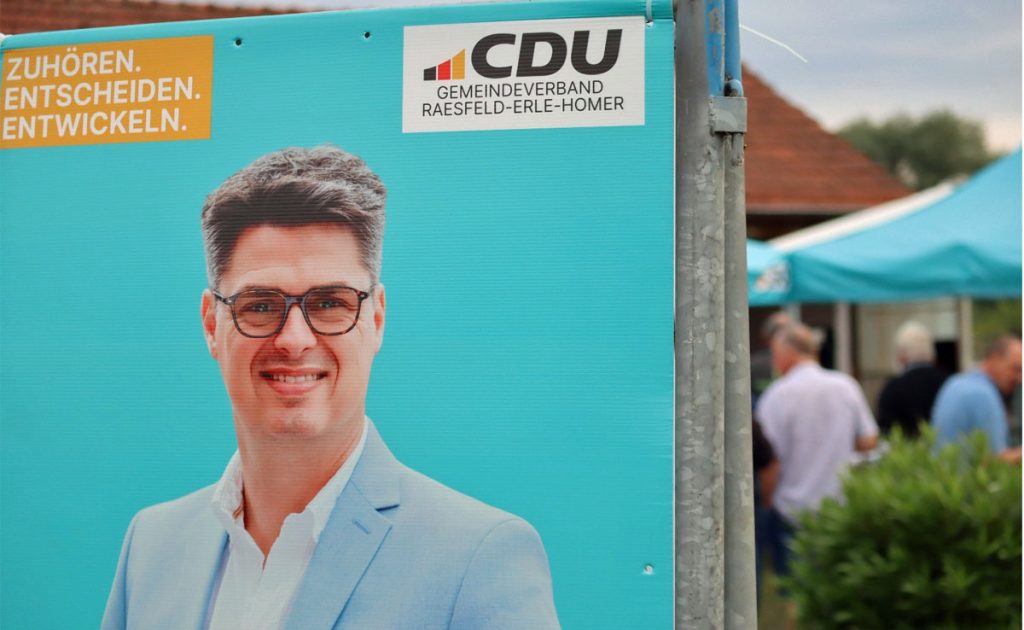 Bürgermeisterkandidat der CDU Raesfeld 2025 ist Dirk Kuhmann aus Erle