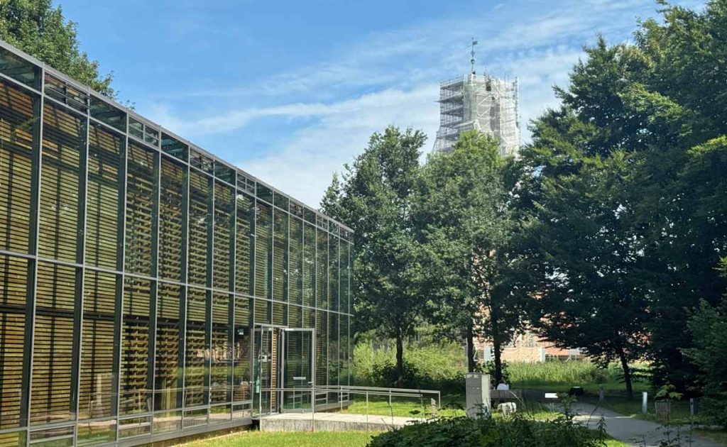 Das Naturparkhaus ist Treffpunkt für Touristen und hälte viele Informationen bereit