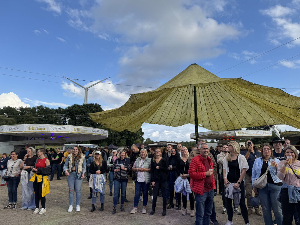 Open Air Konzert bei Rock am Rad in Heiden