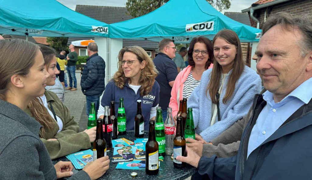 Bierbank-Gespräche-Kommunalwahl 2025 mit Landrat Kai Zwicker Kreis Borken