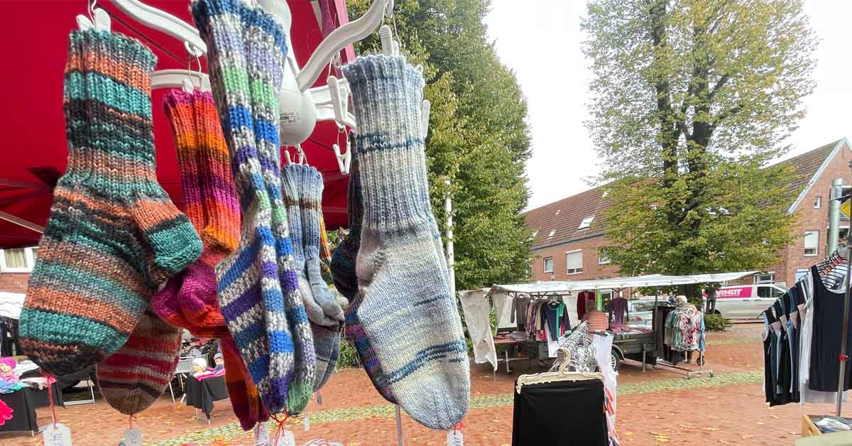 Der Monatsmarkt in Raesfeld geht in die Winterpause