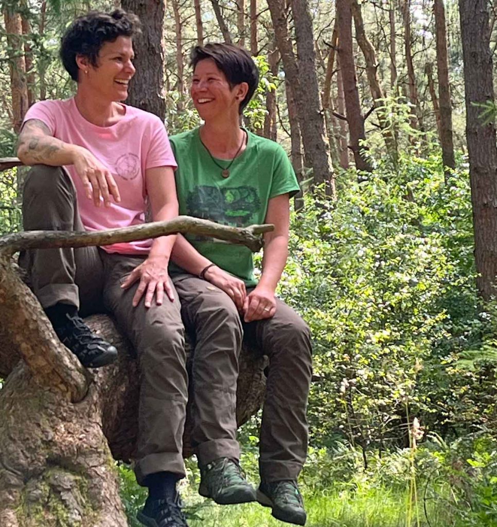 Die Hat Ladies, Carola Casado und Sarah Klein