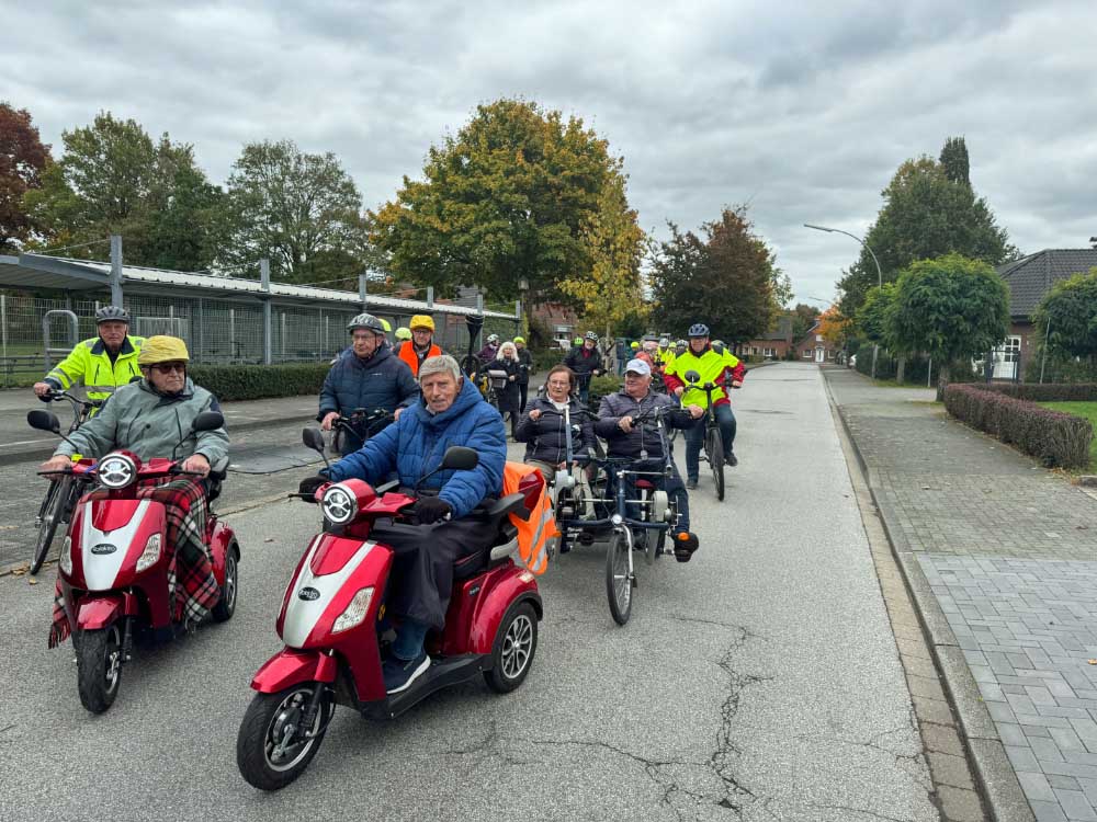 Fahrradgruppe Ü60-Raesfeld 2025 -Tour durch das Münsterland
