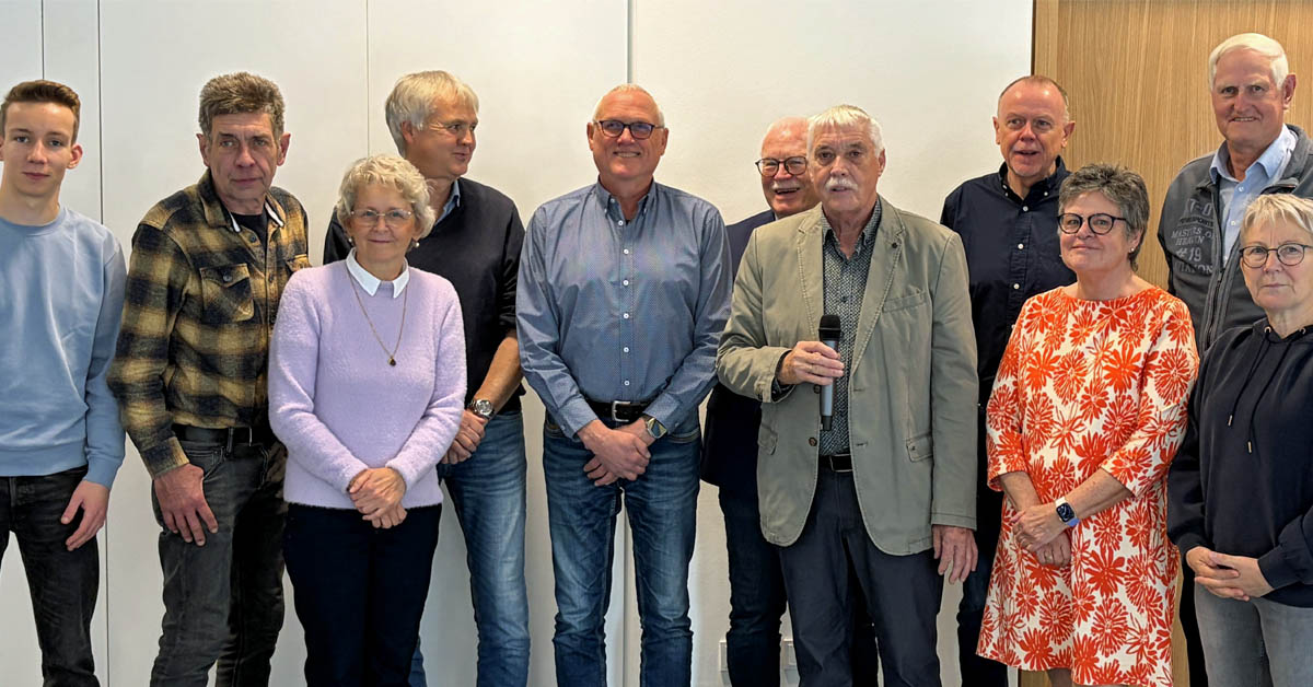 Hans Brune-Wiedergewählt-Heimatverein Raesfeld