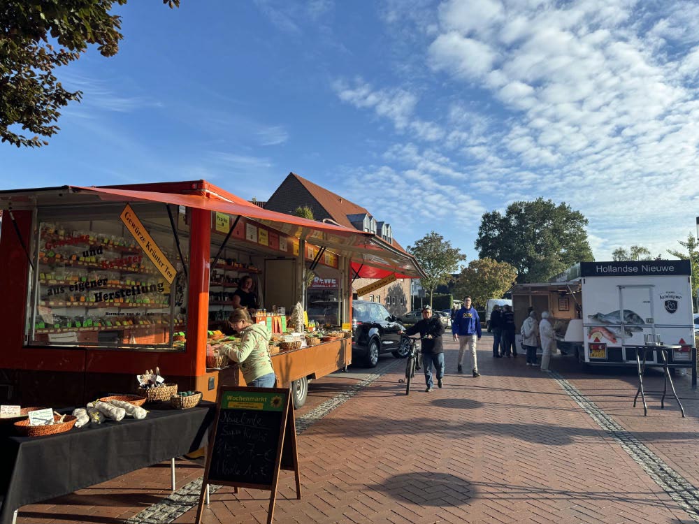 Monatsmarkt Raesfeld geht in die Winterpause