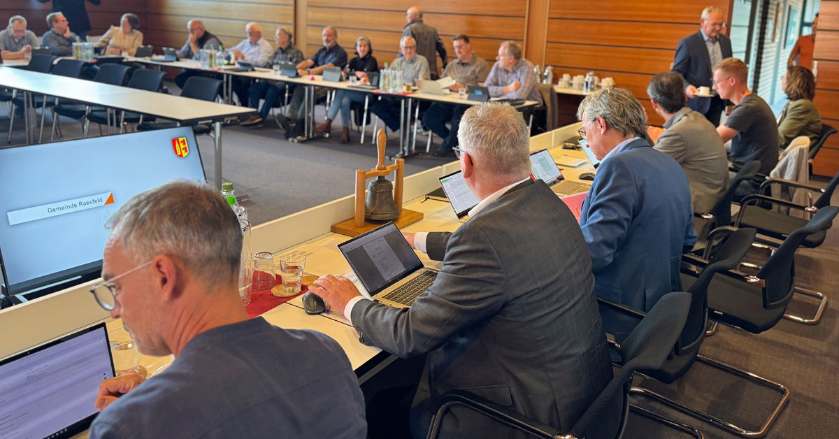 Öffentliche Ratssitzung-Vereidig Bürgermeister Dirk Kuhmann