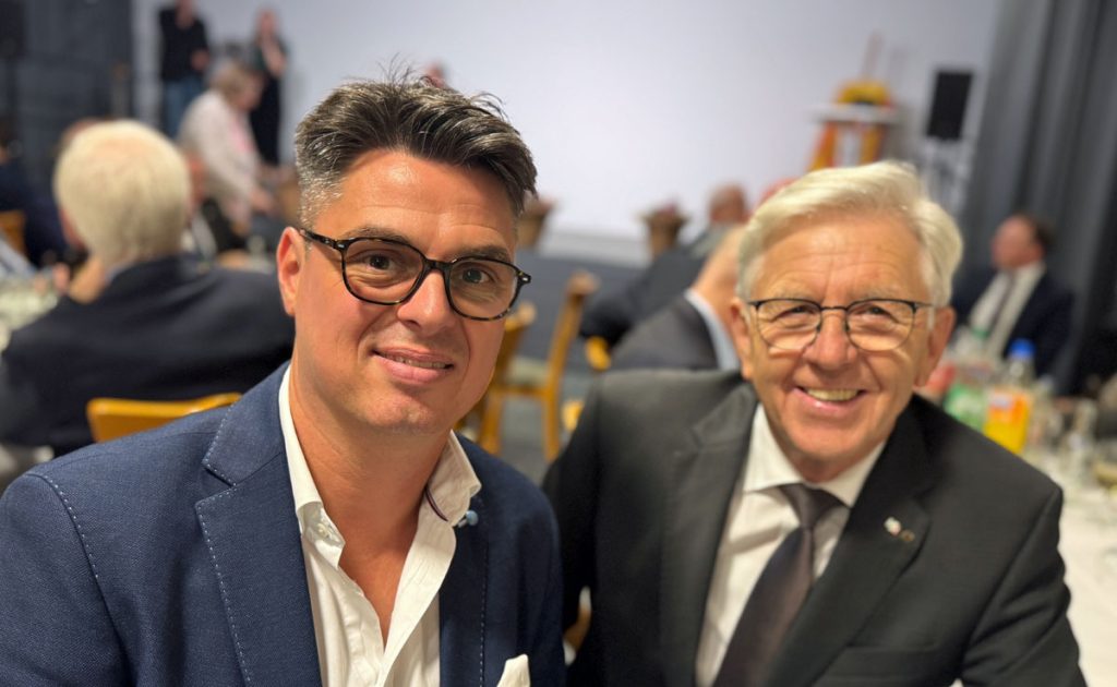 Dirk Kuhmann Hans Hund, der Präsident der Handwerkskammer Münster