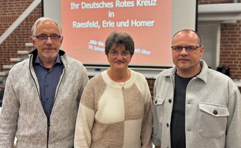 Ehrung DRK Raesfeld für 75 Blutspenden