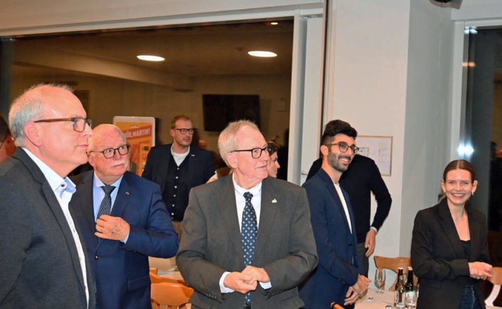 Hans-Dieter Strothmann und Karl-Heinz Tüte-Verabschiedung Rat Raesfeld