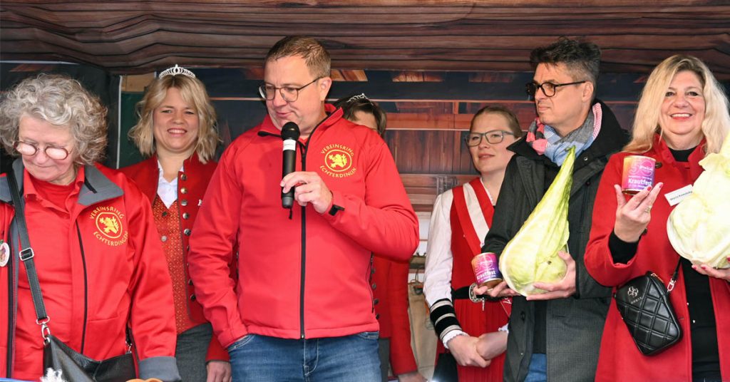 Kappesmarkt Raesfeld-Eröffnung am Samstag mit Sonne und vielen Besuchern