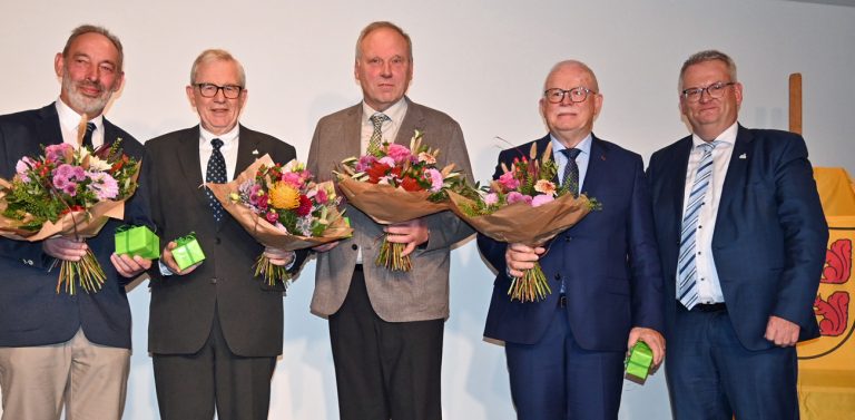 Verabschiedung Martin Tesing und Ratsmitglieder Raesfeld