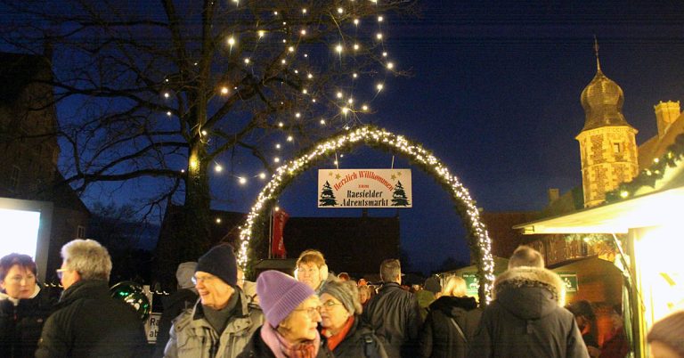 Adventsmarkt am Wasserschloss Raesfeld 2025