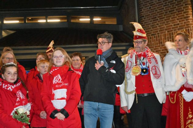 B&uuml;rgermeister Dirk Kuhmann-Prinzenproklamation in Raesfeld 2025