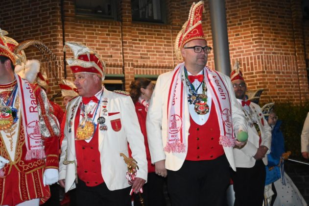 Sitzungspr&auml;sident Andr&eacute; Schl&uuml;&szlig; - Prinzenproklamation Raesfeld 2025
