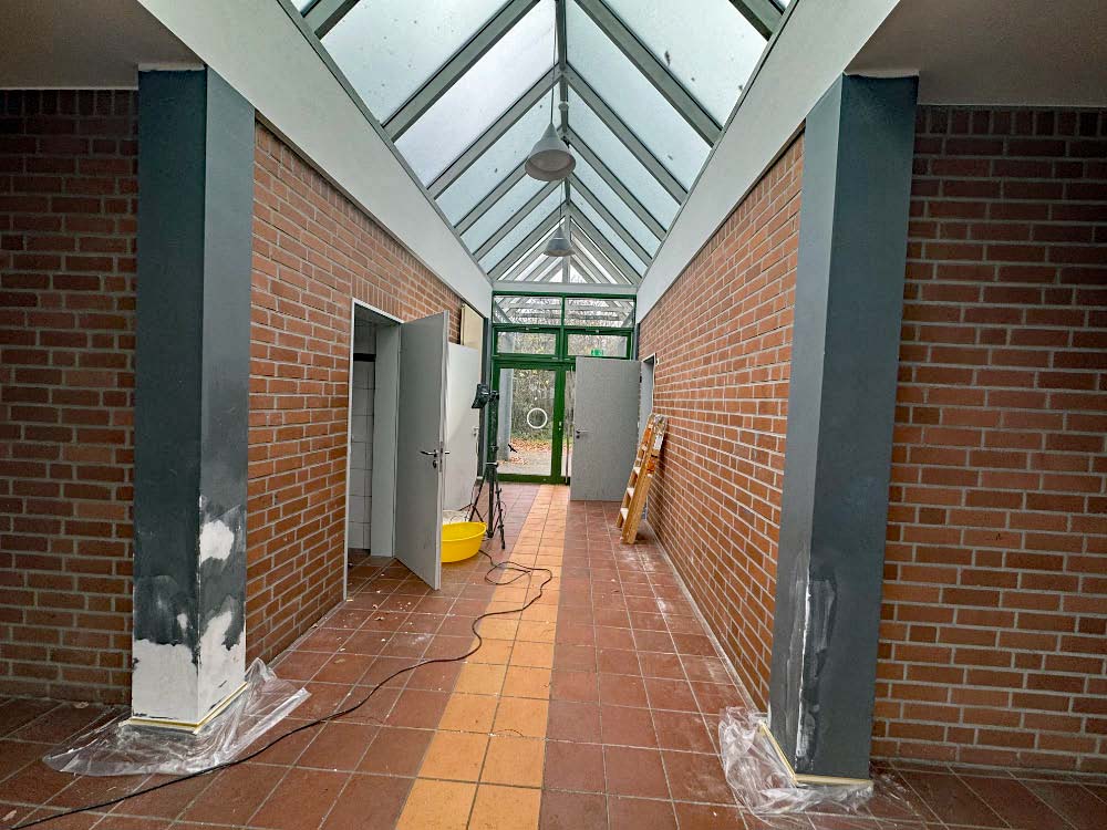 Jugendhaus Erle wird renoviert und soll bis Weihnachten fertig sein