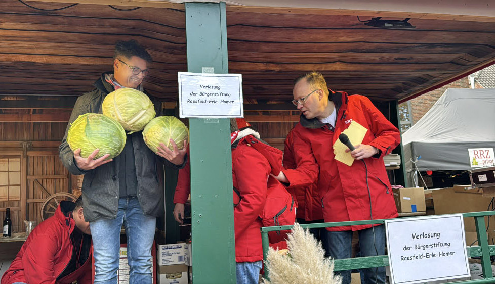 Mit Kappesköpfe wurde hier bei Dirk Kuhmann mächtig an die Gewichtsschraube gedreht.