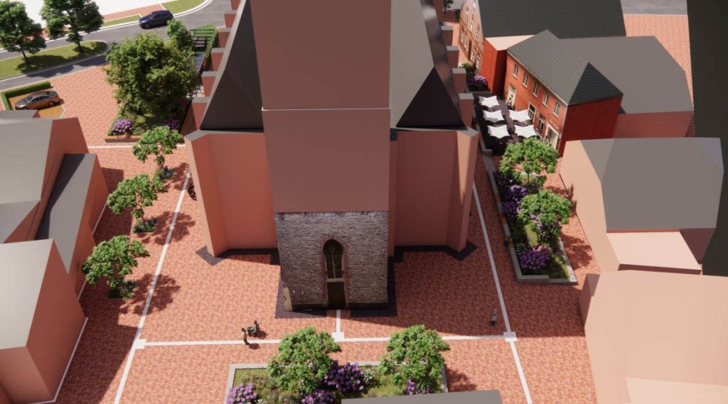 Geplante Neugestaltung: Kirchplatz St. Martin