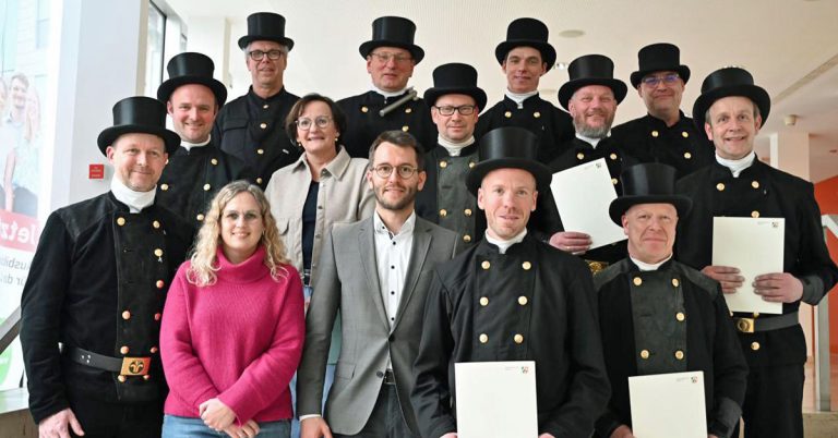 Acht neue Glücksbringer für den Regierungsbezirk Münster