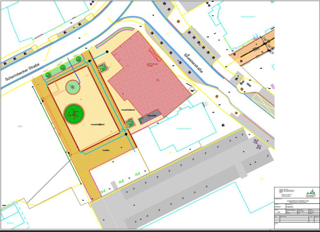 Bauplan-Dorfplatz-Dorfgemeinschaftshaus-Erle