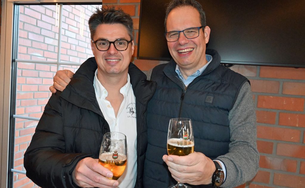 Bürgermeister Dirk Kuhmann und Andreas Grotendorst