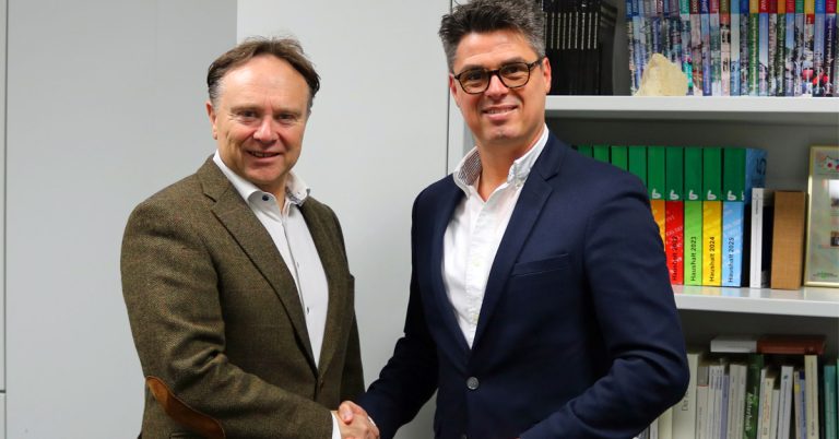 Startschuss für die Zusammenarbeit in Raesfeld – Bürgermeister zu Besuch bei Landrat Zwicker