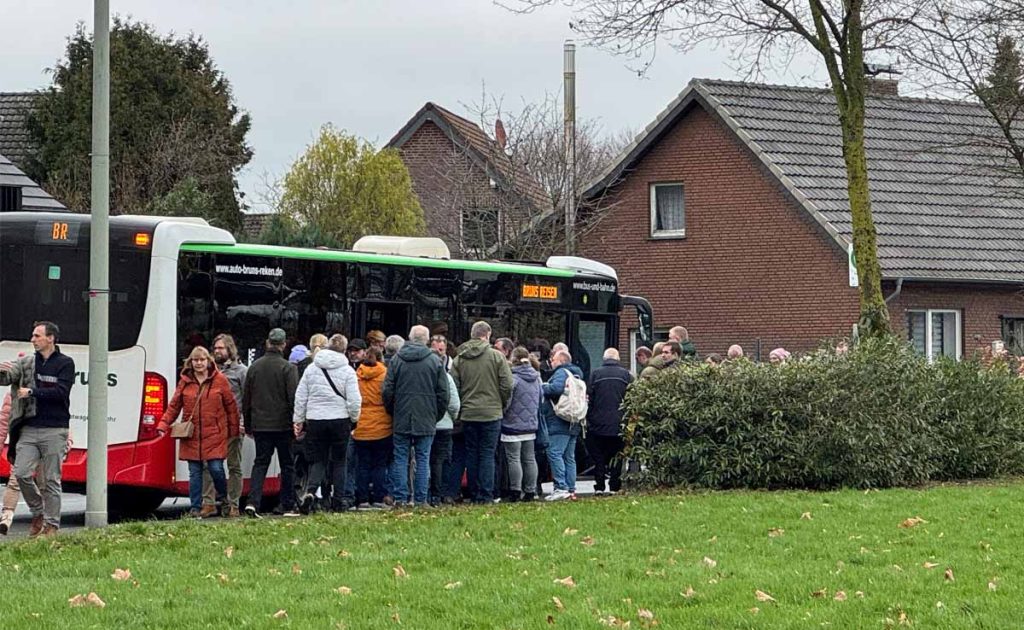 Kostenloser Shuttle-Service beim Adventsmarkt in Raesfeld