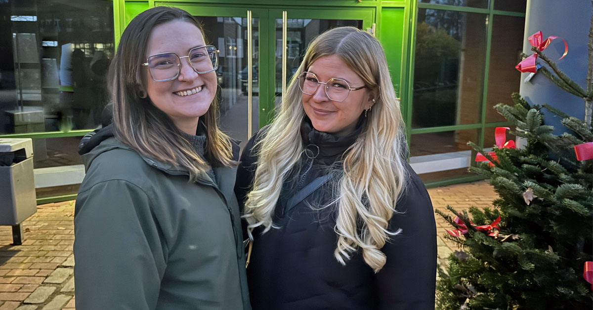 Anna Löbbecke und Janina Schuchardt.