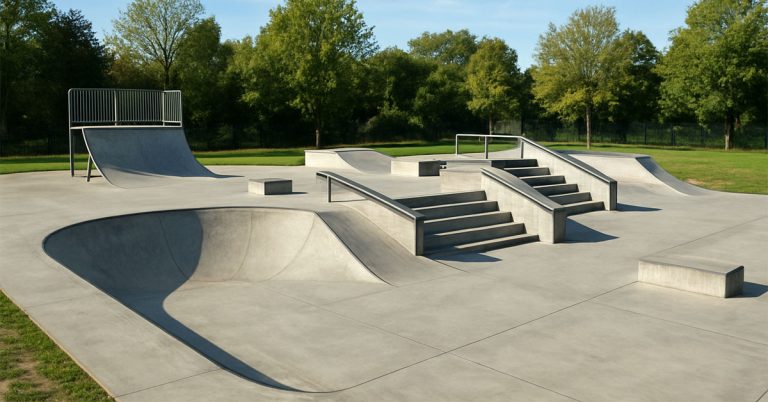 Symbolfoto einer Pumptrackanlage