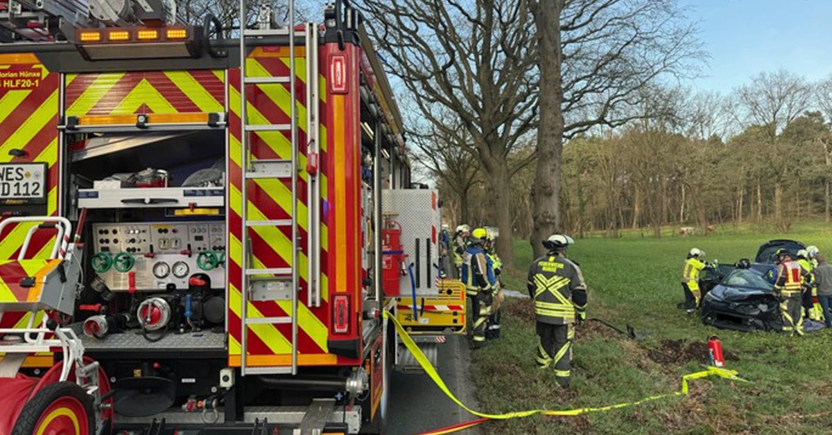 Feuerwehr Hünxe im Einsatz