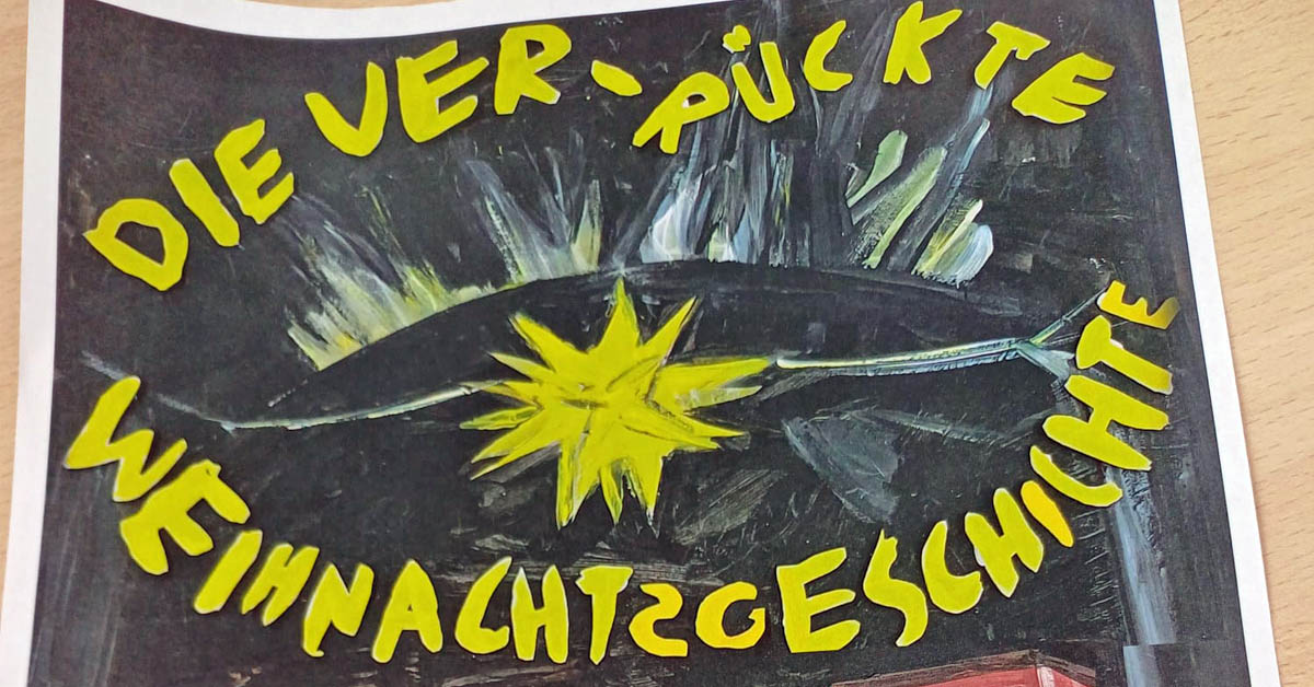 Anküdigung-Theateraufführung Silvesterschule