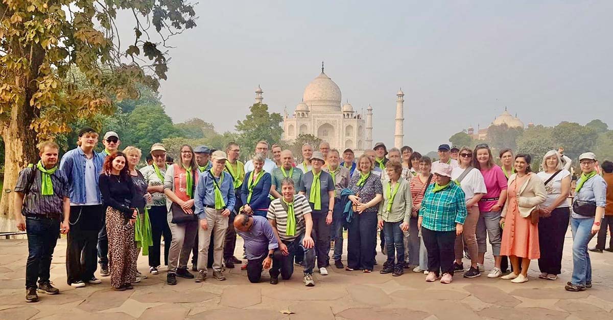 Indien Reisegruppe Sankt Martin Pater Johsun Schermbeck