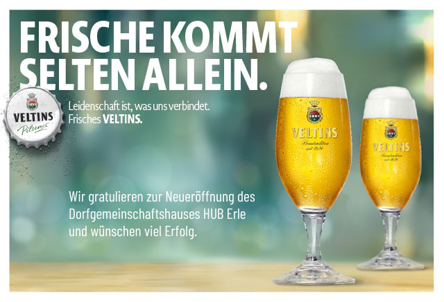 VELTINS 01.2026 - 1 Anzeige HUB
