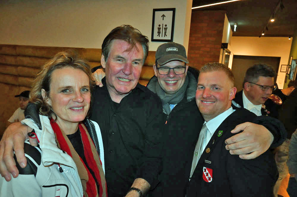 Alfons Klein Ridder und Andreas Grotendorst genossen den Abend der Eröffnung in vollen zügen.