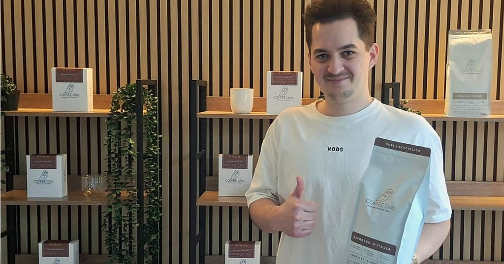 Alessandro Dietrich plant in Erle ein Coffee Festivals mit Show-Röstungen und Formate wie „DJ and Coffee“.
