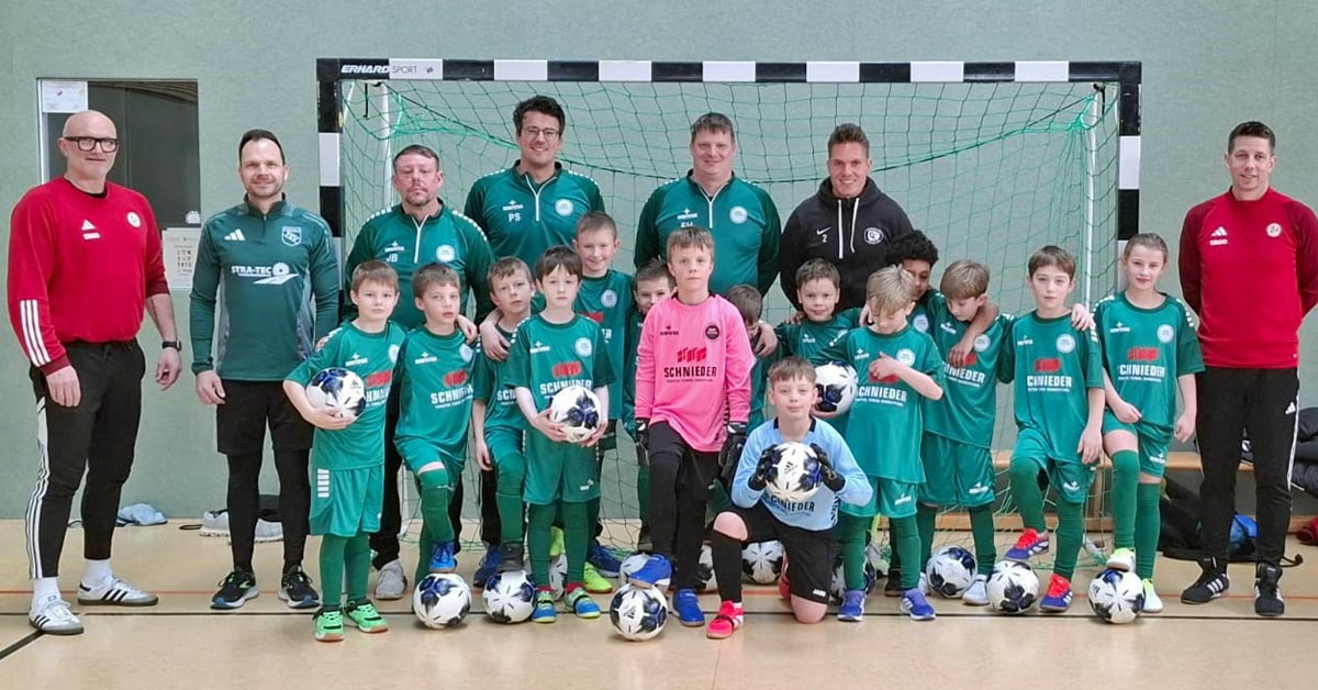 DFB-Mobil beim TSV Raesfeld begeistert F-Jugend