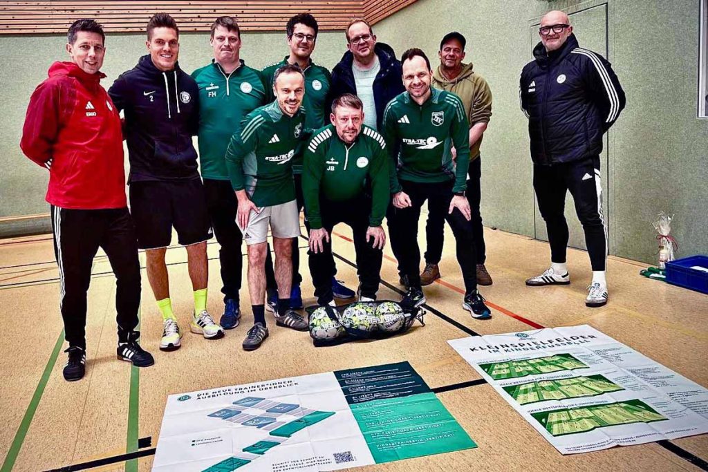 DFB-Mobil beim TSV Raesfeld begeistert F-Jugend