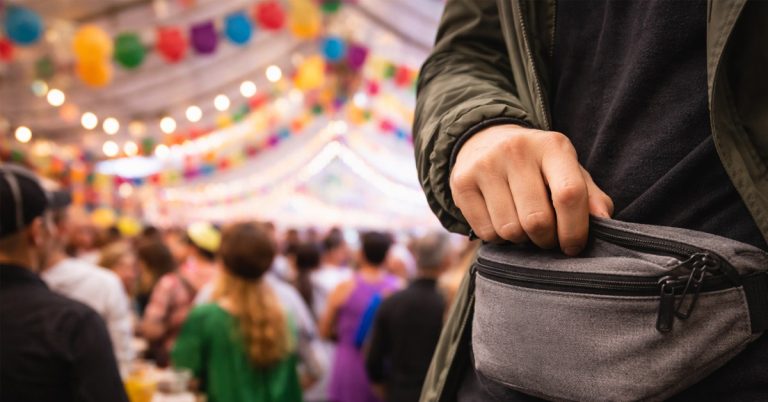 Bauchtasche im Festzelt am Montag entwendet