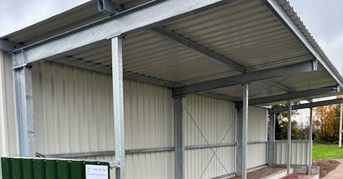 Förderantrag vom TSV Raesfeld für überdachte Begegnungsstätte