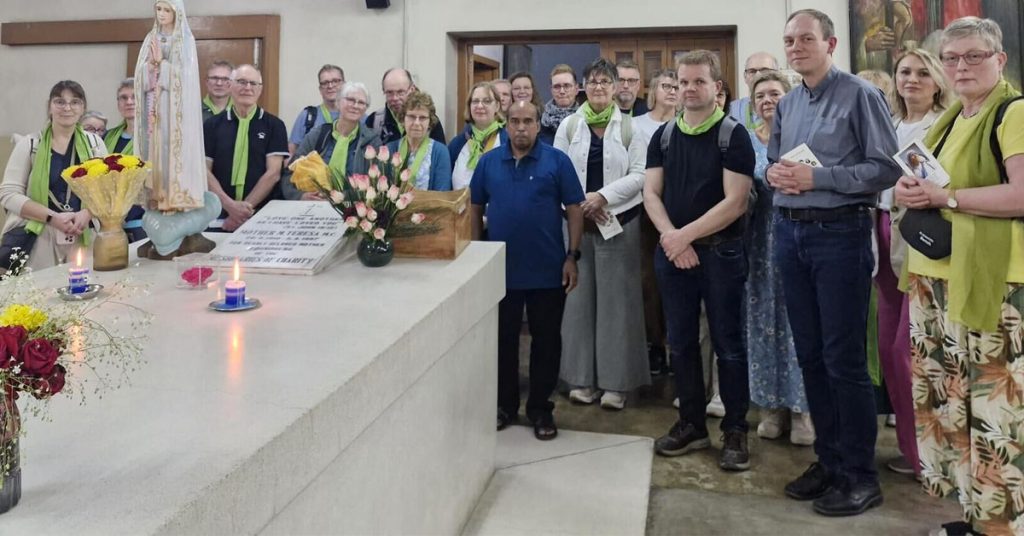 Messe am Grab von Mutter Teresa 