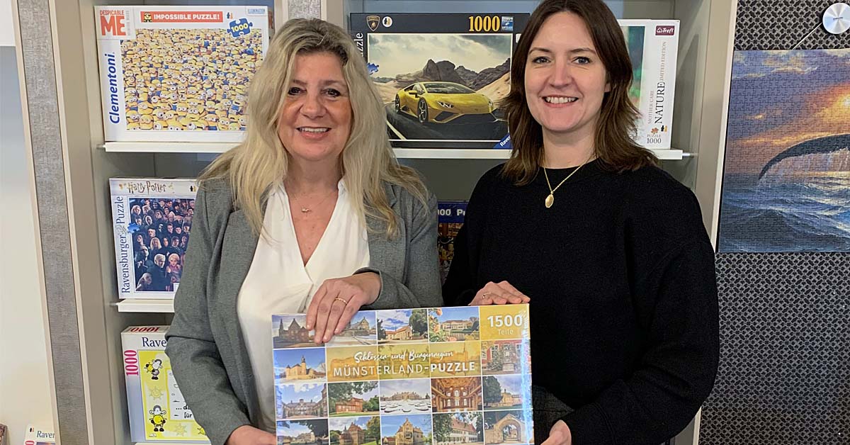 Puzzletreff im Raesfelder Ortskern in Raesfeld