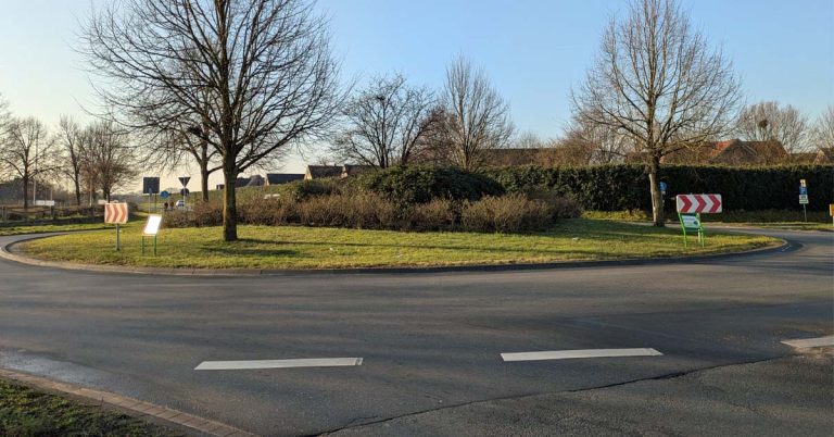 Betroffen ist der Kreisverkehre an der B70 in Höhe Marbecker Straße