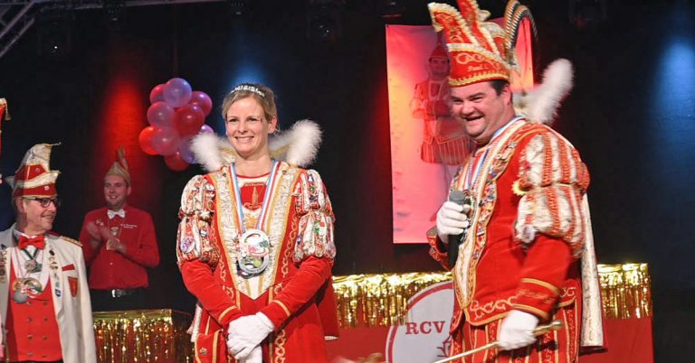 Prinzenpaar der Session 2025/2026 beim Karneval in Raesfeld